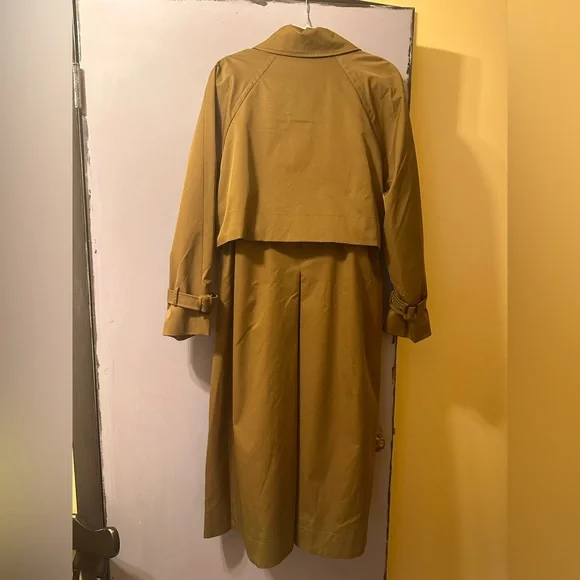 Bernardo Olive Brown Trench Coat with Belt - Picture 8 of 8